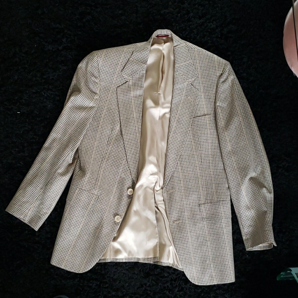 Vintage Plaid Hart Schaffner & Mark's Blazer